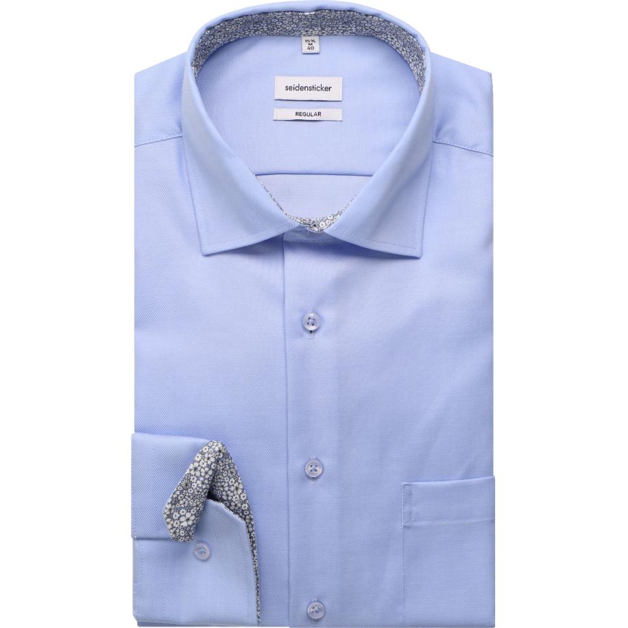 Seidensticker Overhemd ML6 (vanaf 68 CM) lichtblauw Blauw
