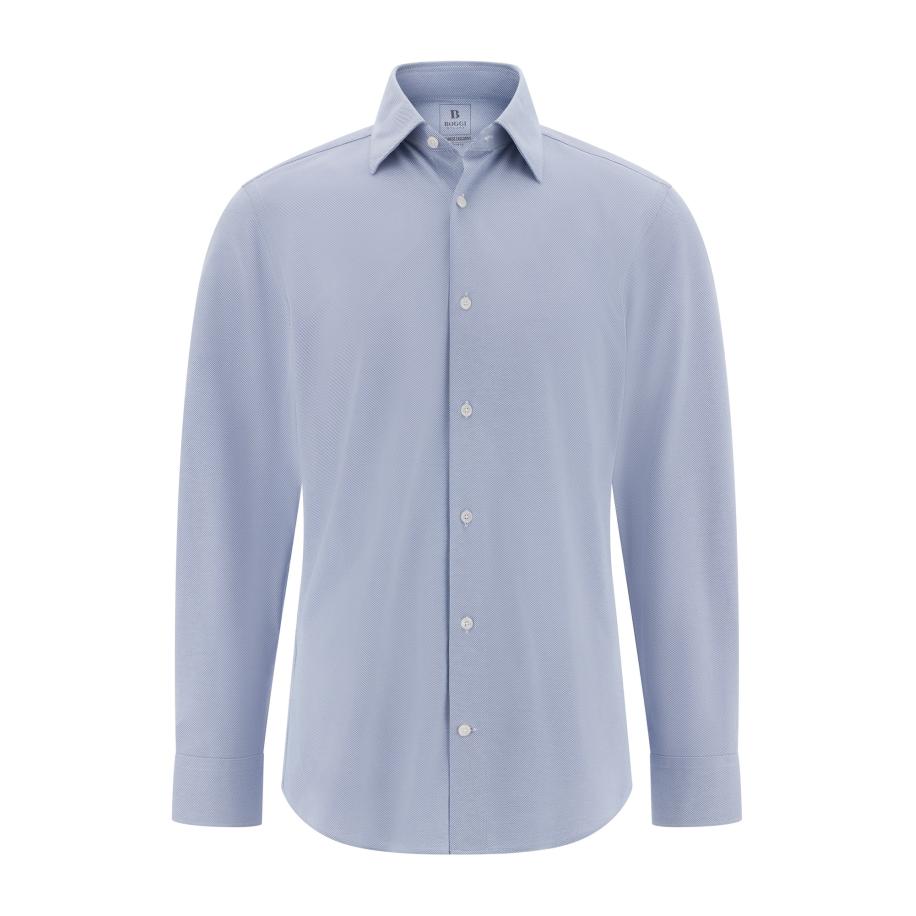 Boggi Milano Overhemd lichtblauw Blauw