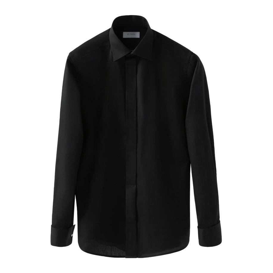 Eton ETON Overhemd zwart -