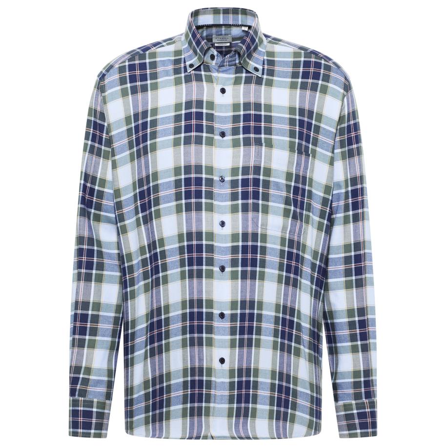 Eterna ETERNA Zakelijk overhemd lichtblauw / donkerblauw / grijs / rood -
