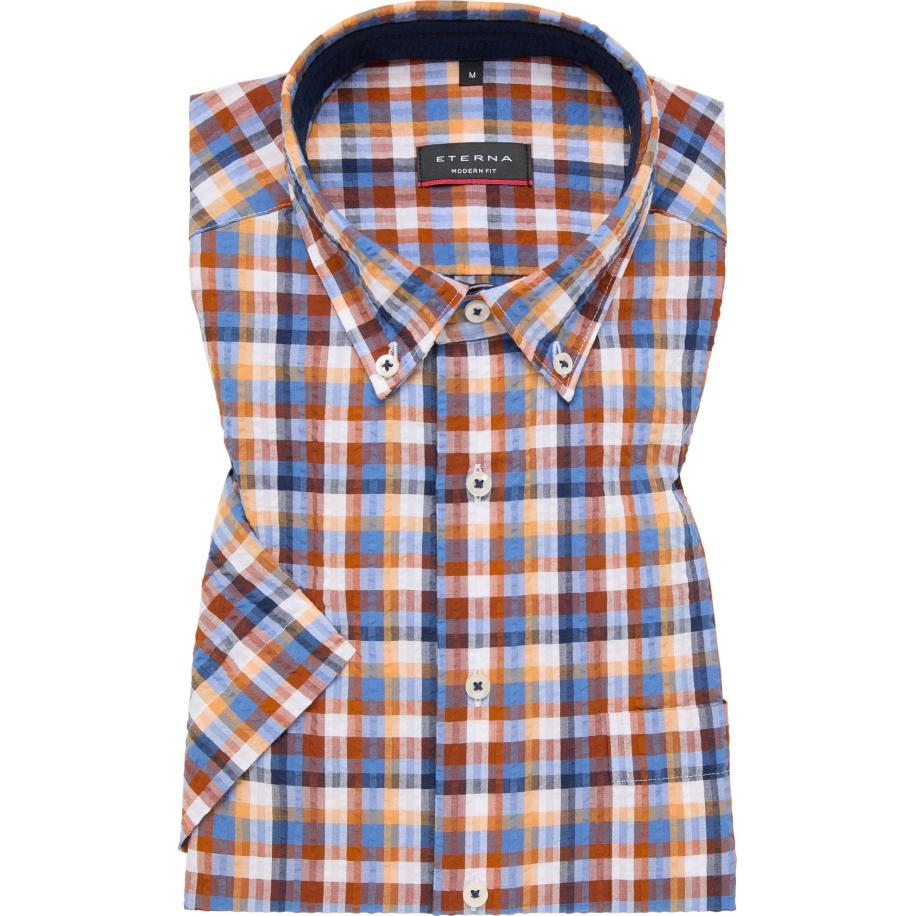 ETERNA Overhemd Korte mouw melba Multicolor