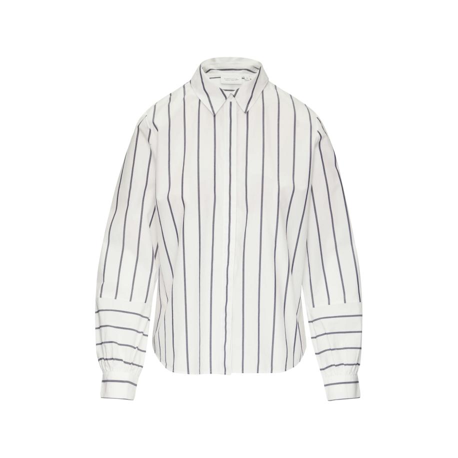 comma casual identity comma casual identity Blouse donkerblauw / wit -