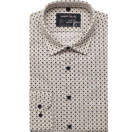 Marvelis Casual Overhemd geel,