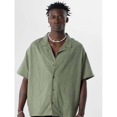 VAMOS CLO Overhemd kaki