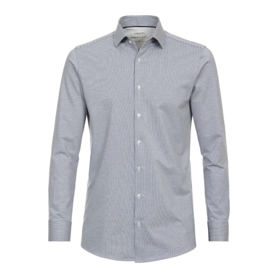 Venti Jerseyflex Jersey shirt blauw, Gestreept Blauw