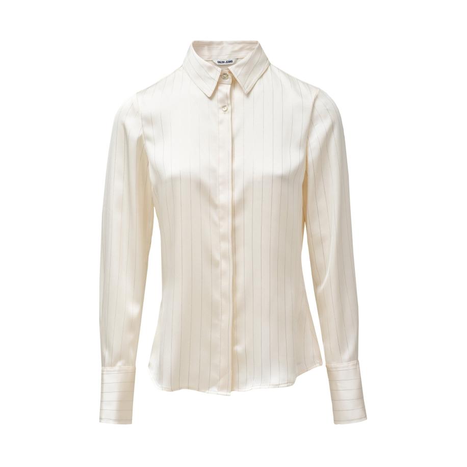 Salsa Salsa Jeans Blouse parelwit -