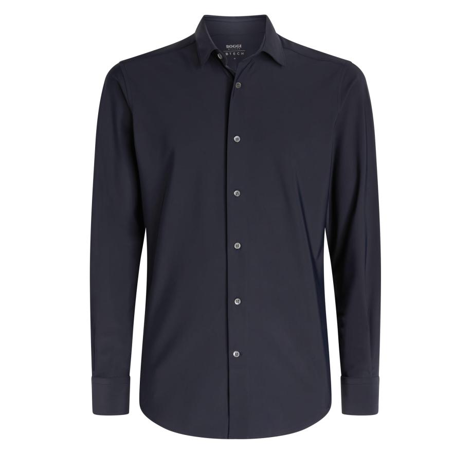 Boggi Milano Boggi Milano Overhemd navy -