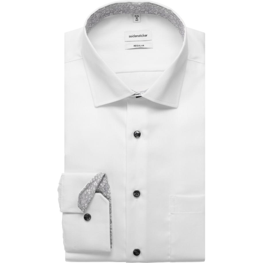 Seidensticker Overhemd ML6 (vanaf 68 CM) wit Wit