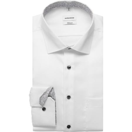 Seidensticker Overhemd ML6 (vanaf 68 CM) wit