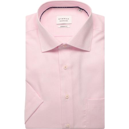 ETERNA Overhemd Korte mouw roze