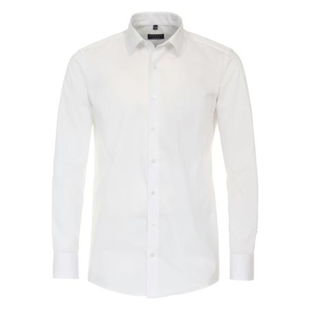 Redmond Overhemd wit, Effen