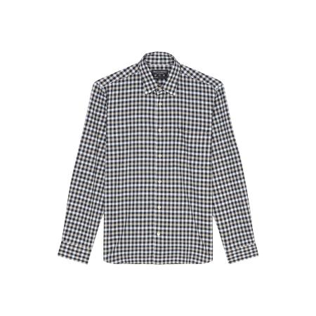 Marc O'Polo Marc OPolo Overhemd crème / zwart / wit