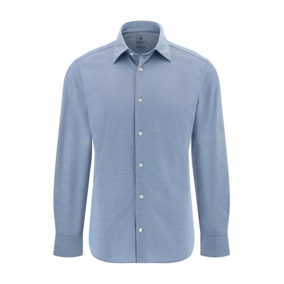 Boggi Milano Boggi Milano Overhemd lichtblauw -