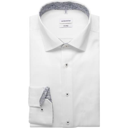 Seidensticker Overhemd ML6 (vanaf 68 CM) wit