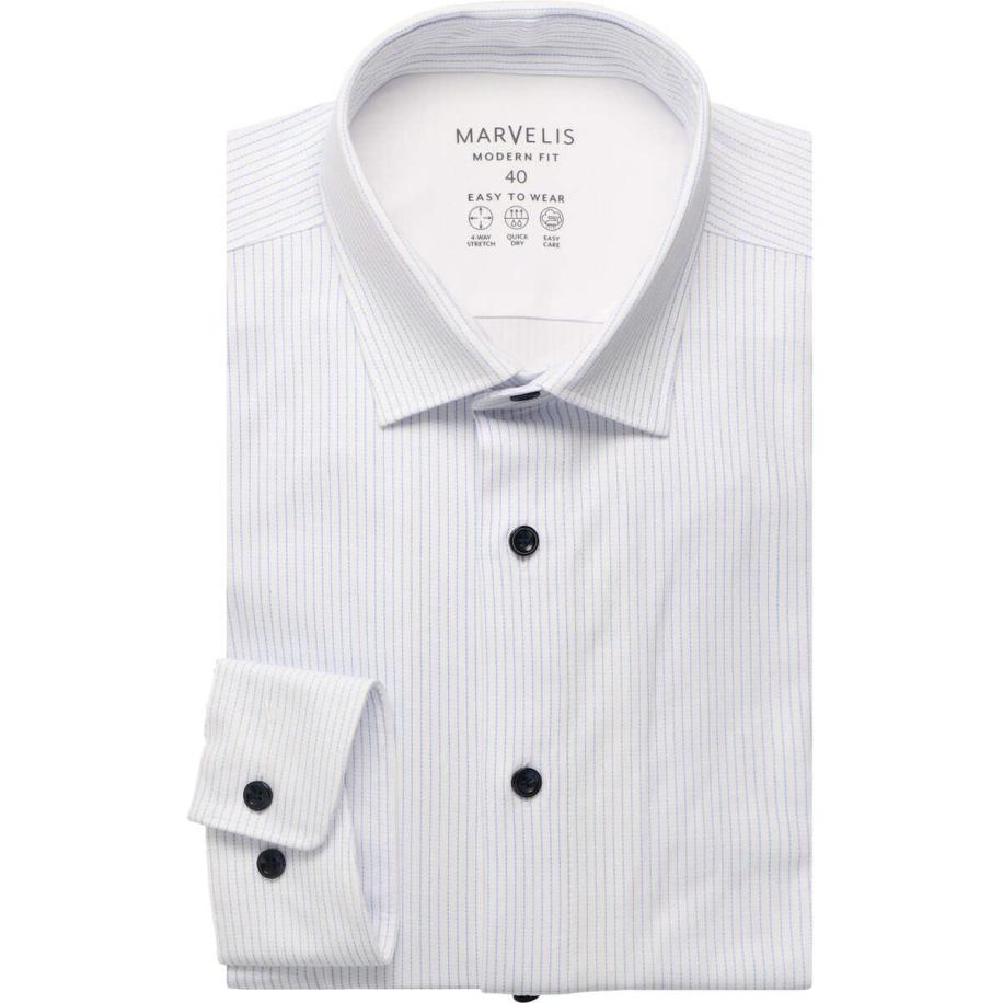 Marvelis Performance Jersey shirt blauw, Bedrukt Blauw