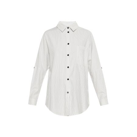 SANIKA SANIKA Blouse Classik Look donkergrijs / wolwit