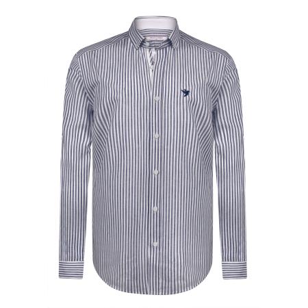 Felix Hardy Felix Hardy Overhemd navy / wit