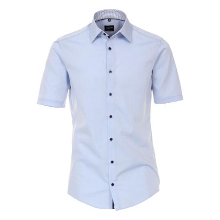 Venti Overhemd Korte mouw blauw