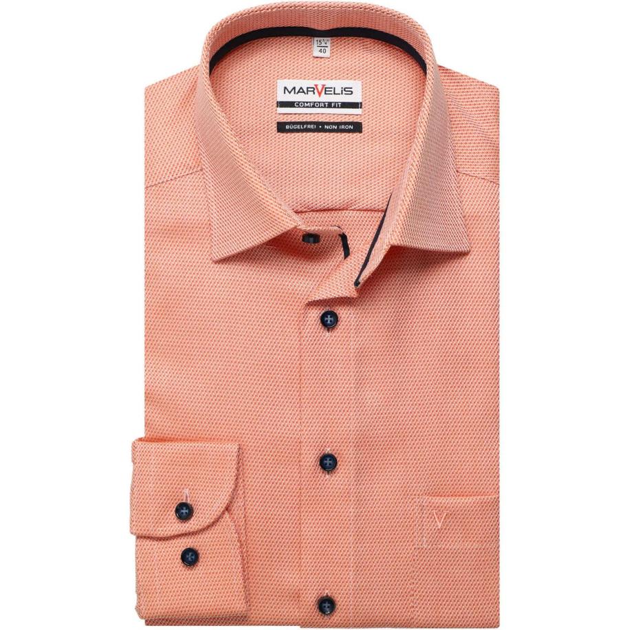 Marvelis Overhemd oranje, Faux-uni Oranje