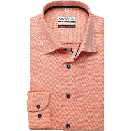 Marvelis Overhemd oranje, Faux-uni