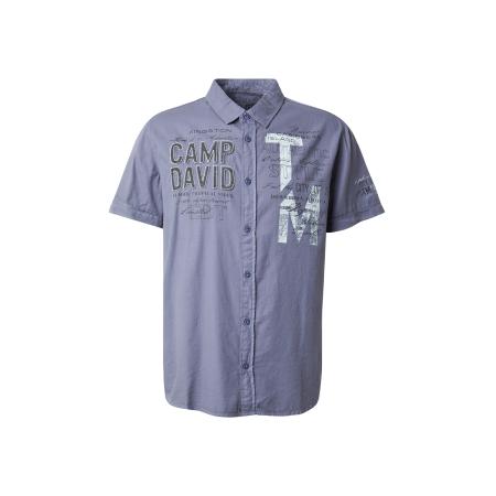 Camp David CAMP DAVID Overhemd navy / opaal / wit