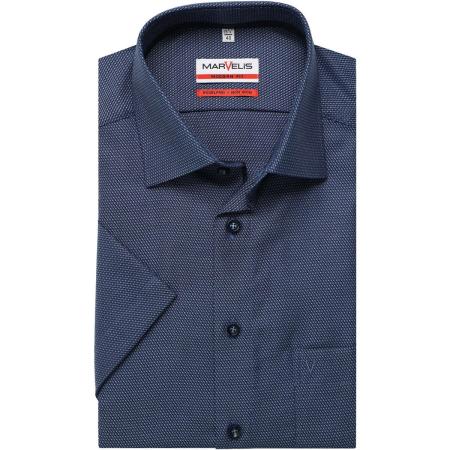 Marvelis Overhemd Korte mouw marine