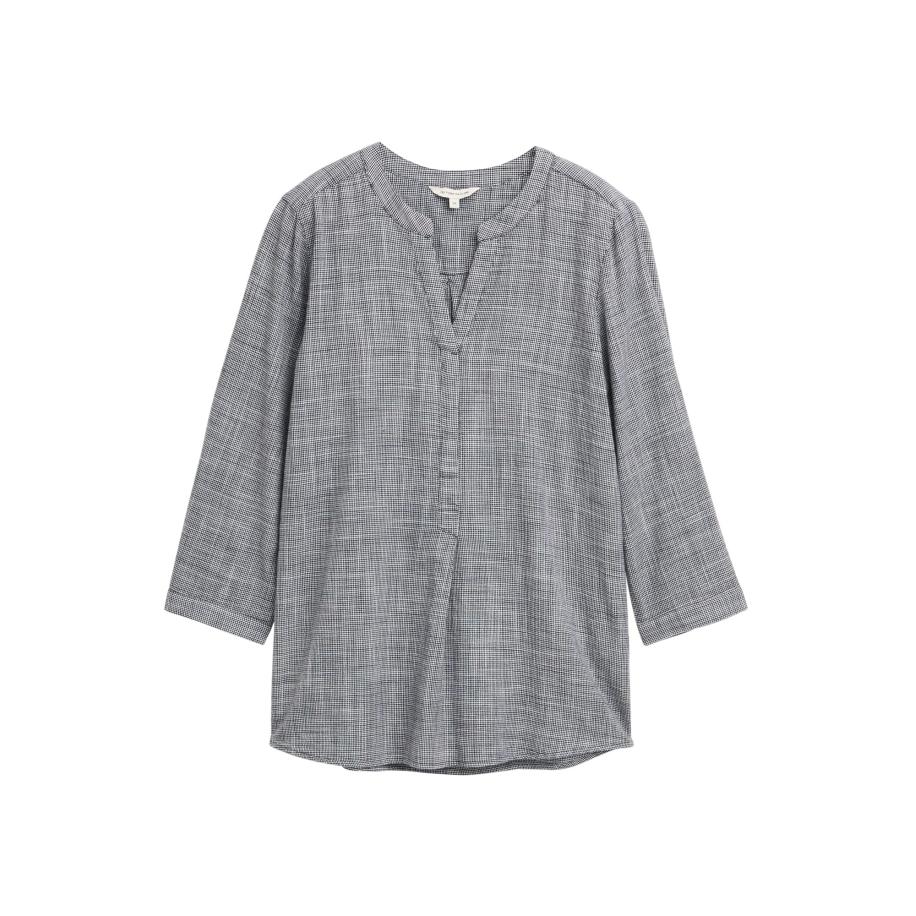 Tom Tailor TOM TAILOR Blouse zwart / wit -