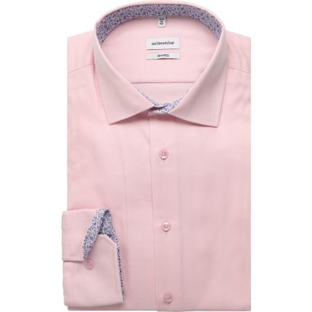 Seidensticker Overhemd roze, Effen