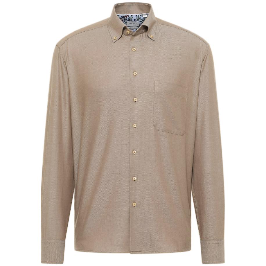 Eterna ETERNA Zakelijk overhemd taupe -