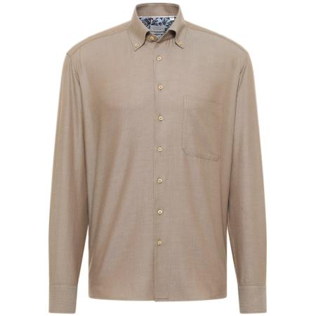 Eterna ETERNA Zakelijk overhemd taupe