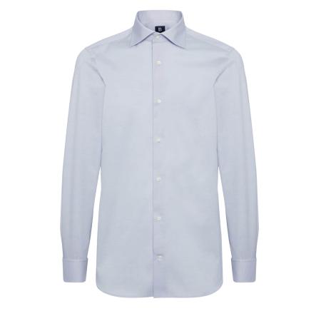 Boggi Milano Boggi Milano Zakelijk overhemd lichtblauw