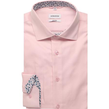 Seidensticker Overhemd roze, Effen