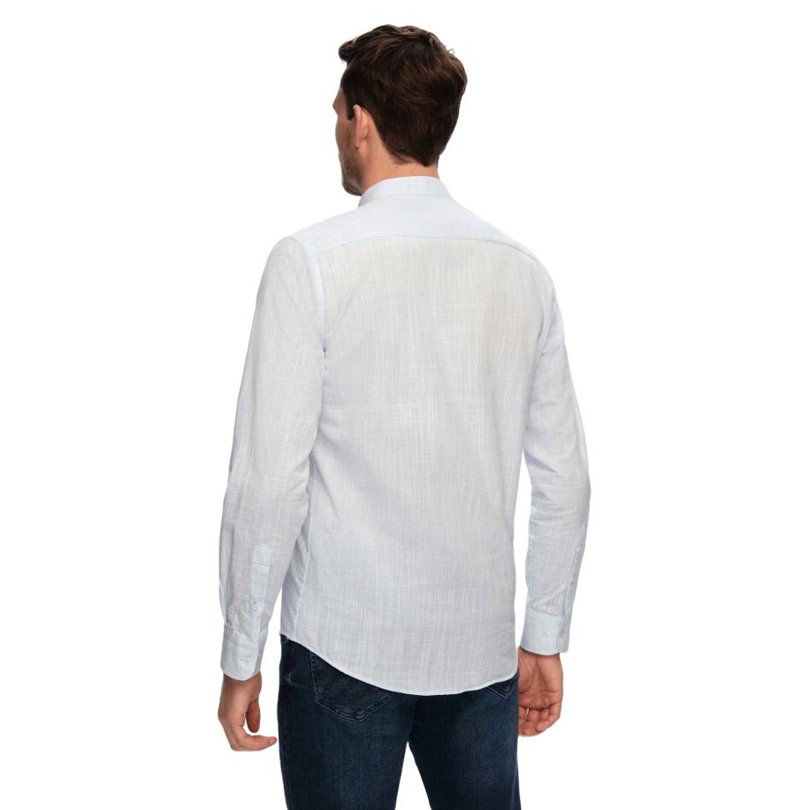 D’S Damat D’S Damat Overhemd azuur -