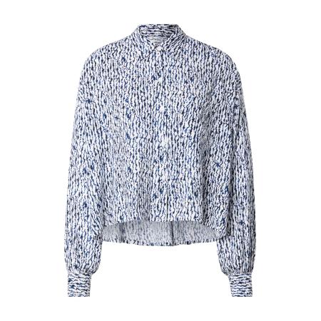 LTB LTB Blouse KATERA blauw / zwart / wit