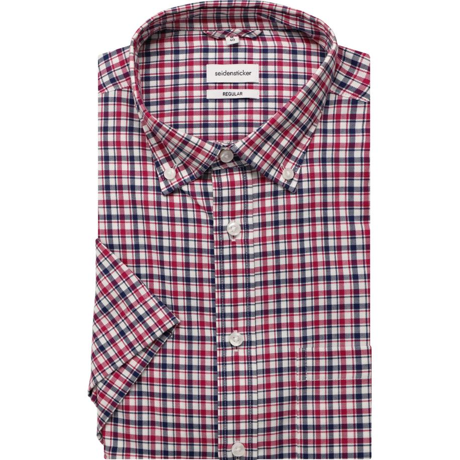 Seidensticker Overhemd Korte mouw roze Roze