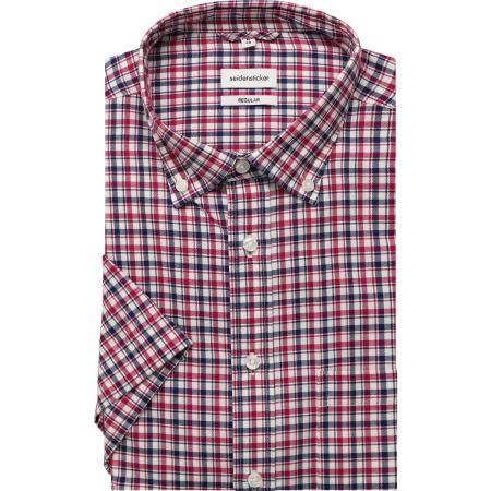 Seidensticker Overhemd Korte mouw roze