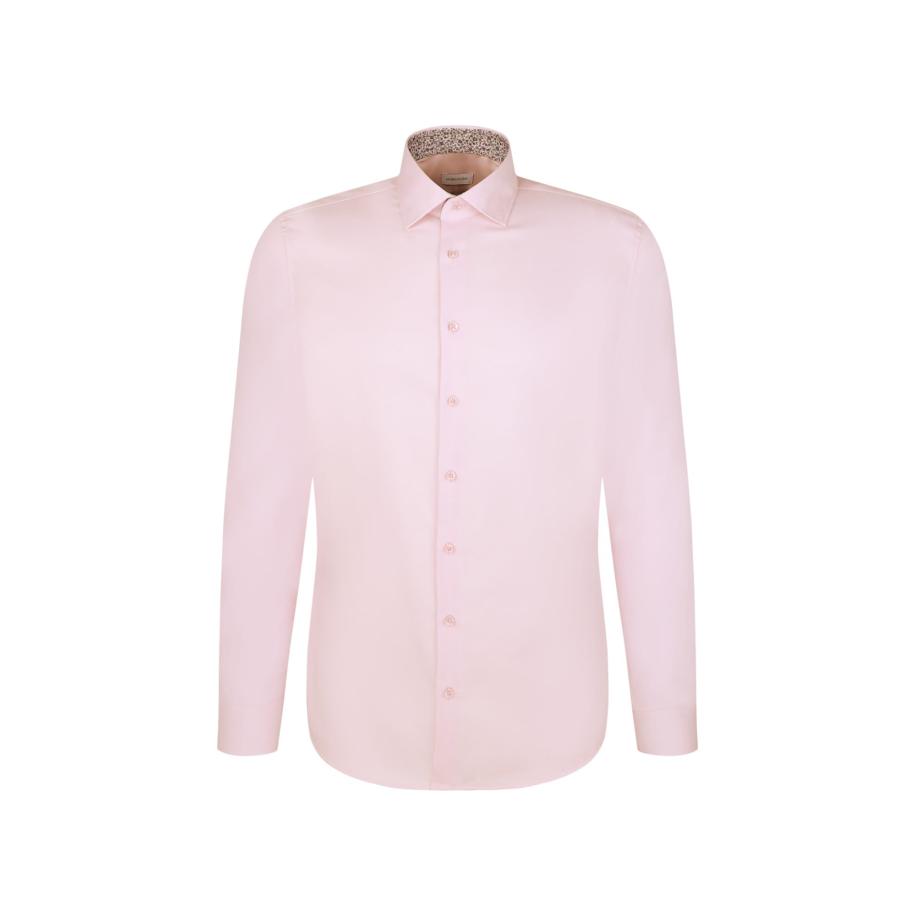 Seidensticker SEIDENSTICKER Zakelijk overhemd Smart Classic rosa / zwart -