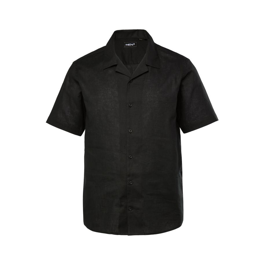 men plus Men Plus Overhemd zwart / wit -