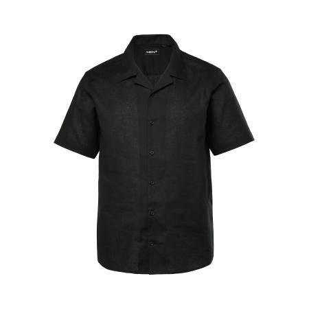 men plus Men Plus Overhemd zwart / wit