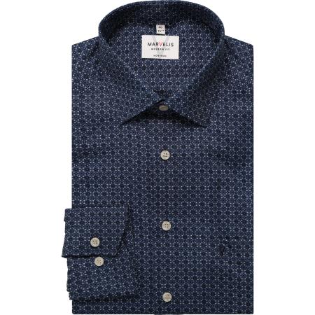 Marvelis Overhemd marine, Motief