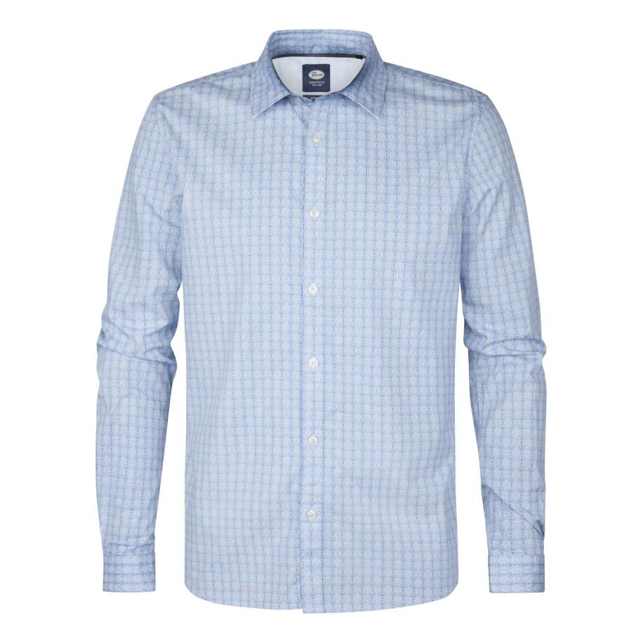 Petrol Industries Petrol Industries Overhemd Dolphinview blauw -