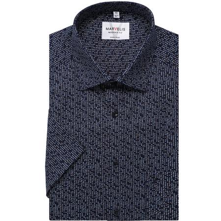 Marvelis Overhemd Korte mouw beige