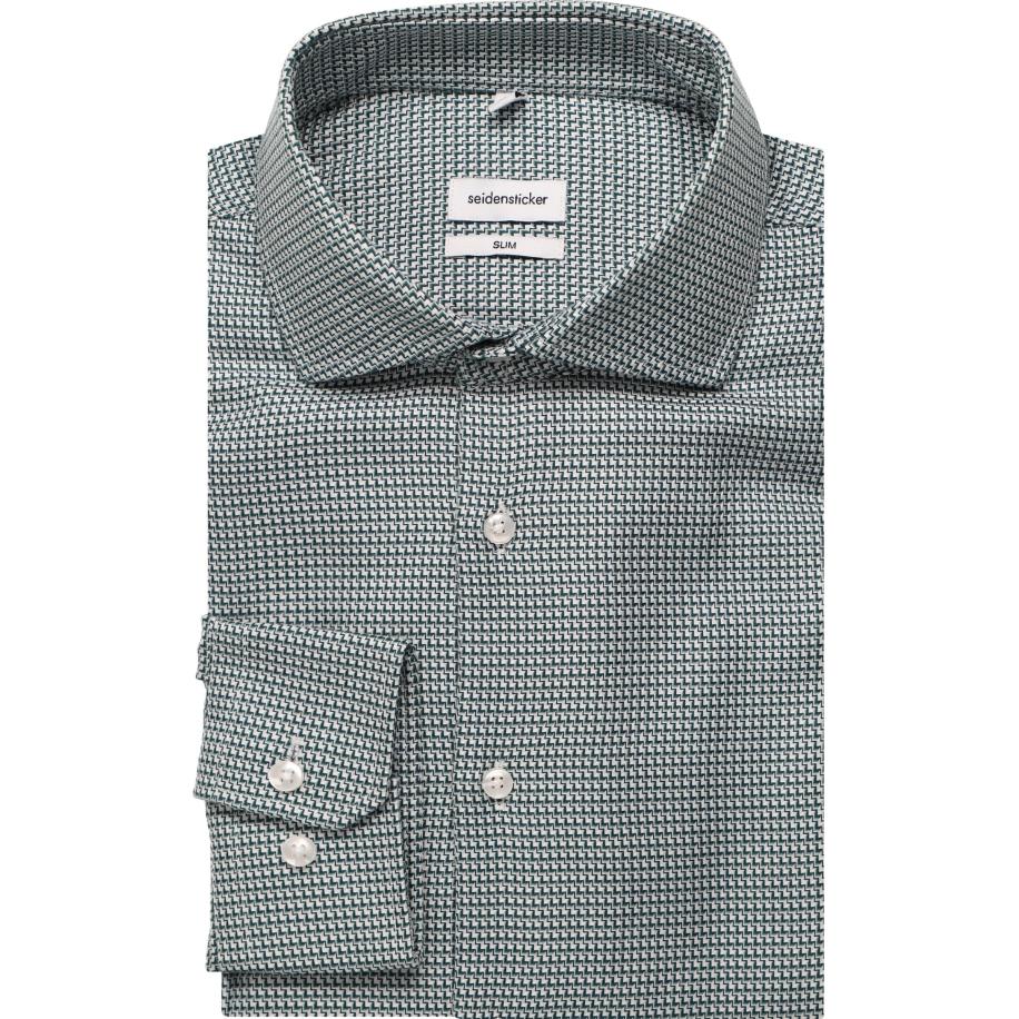 Seidensticker Overhemd, Gestructureerd Multicolor