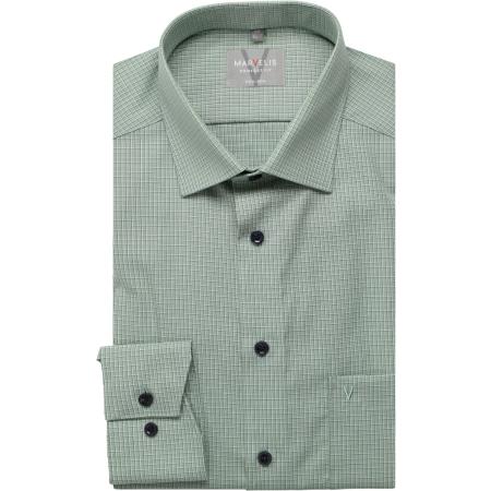 Marvelis Overhemd groen, Ruit
