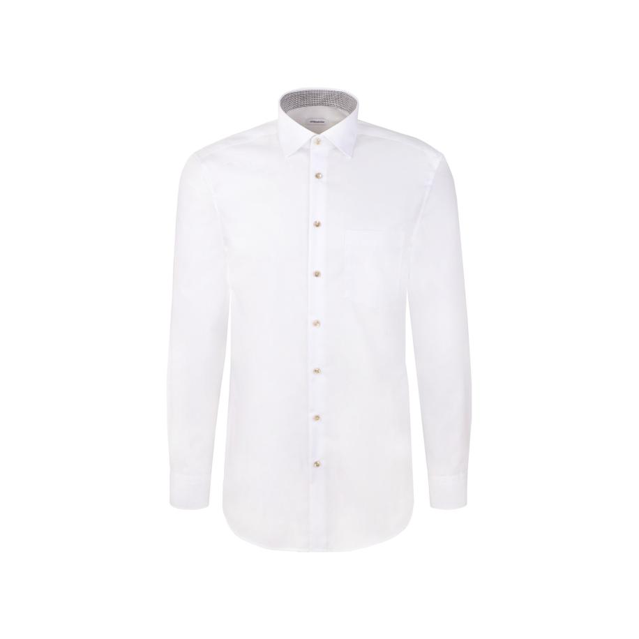 SEIDENSTICKER Zakelijk overhemd Schwarze Rose wit Wit