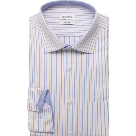 Seidensticker Overhemd roze, Gestreept