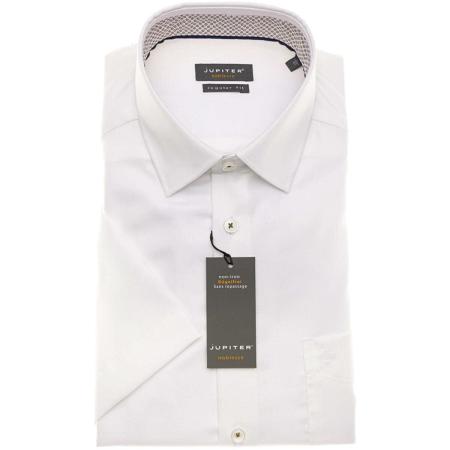 Jupiter Overhemd Korte mouw wit