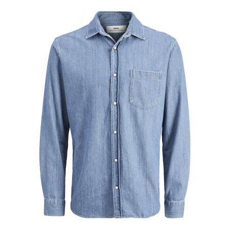 ROYAL DENIM DIVISION R.D.D. ROYAL DENIM DIVISION Overhemd RDDLESNER blauw denim