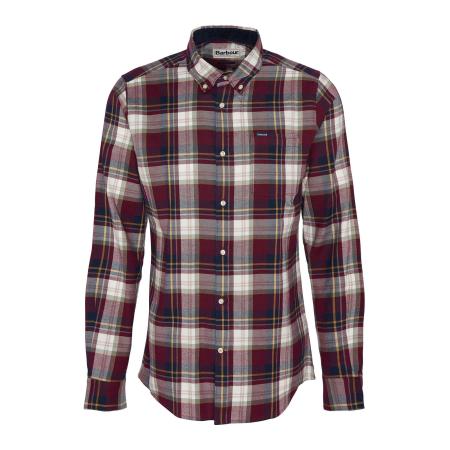 Barbour Barbour Overhemd marine / oranje / donkerrood / wit