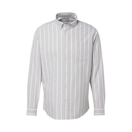 Selected SELECTED Overhemd SLHRick grijs / wit